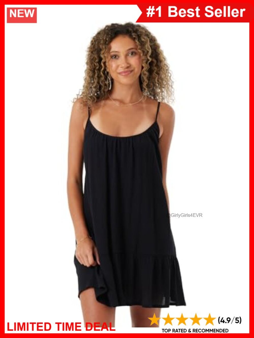 Woven Maxi Tank Beach Cover-Up Dress Sleeveless Scoop Neck